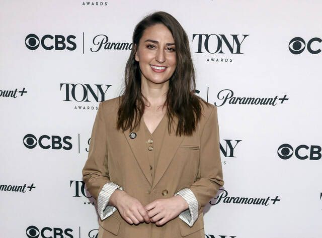
			
				                                Sara Bareilles poses during the 76th annual Tony Awards Meet the Nominees press day in New York on May 4, 2023.
                                 AP photo

			
		