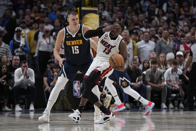 NBA finals Game 2: Miami Heat 111-108 Denver Nuggets – as it