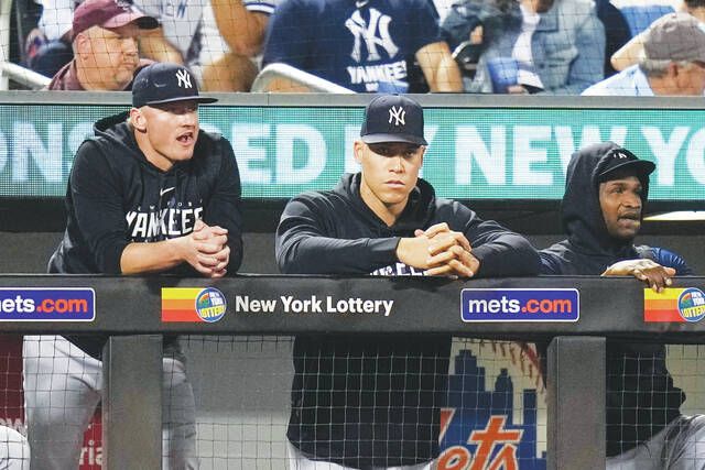 With Aaron Judge out of lineup, Yankees update on captain's foot