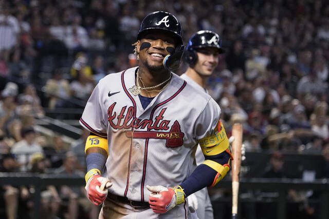 Braves' Acuña is on pace to set new baseball standard for power-speed  dominance - Times Leader