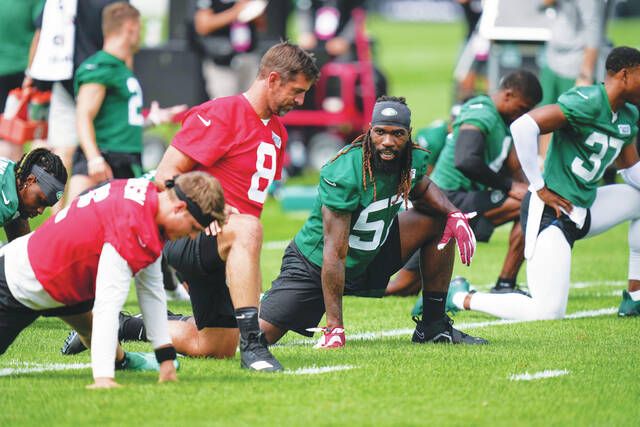 Jets head coach Robert Saleh heart's Hard Knocks