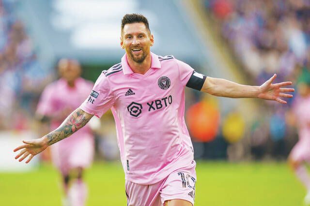 Lionel Messi scores again, Inter Miami tops Philadelphia 4-1 to make  Leagues Cup final - WTOP News