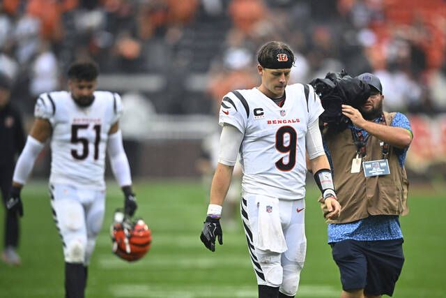 Burrow, Bengals hit road vs Browns on NFL's 100th birthday