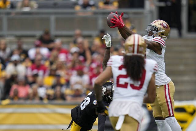 Purdy throws 2 TDs in return from elbow surgery; 49ers drill Steelers 30-7  in season opener, Football