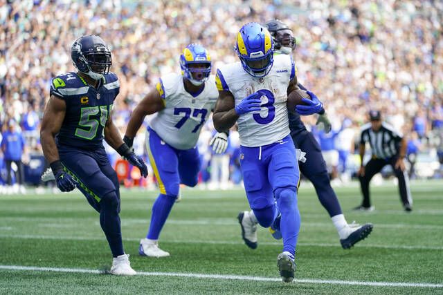 Rams show they can be more than competitive and thump Seahawks 30-13 in  season opener, Sports