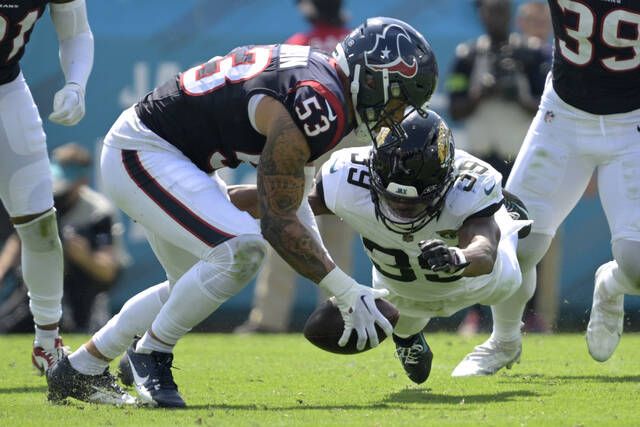 Beck's rare TD return propels Texans to a 37-17 rout of Jaguars and gives  Ryans his first win – Orlando Sentinel