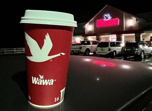 
			
				                                One of Wawa’s distinctive red coffee cups is seen with the chain’s Blakeslee store, in Monroe County, as a backdrop. Wawa is planning to build a store on Wilkes-Barre Township Boulevard (Route 309) in the former Kmart plaza — long known as the Blackman Plaza and now known as the Union Center — officials confirmed Friday.
                                 Roger DuPuis | Times Leader

			
		