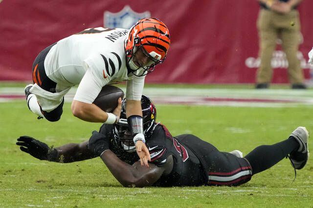 The Joe Burrow 'Color Rush' Bengals jersey is a massive hit