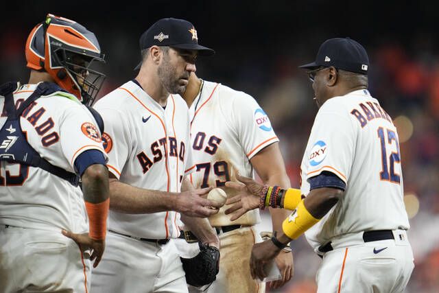 Jordan Montgomery shuts out Astros, Leody Taveras homers as