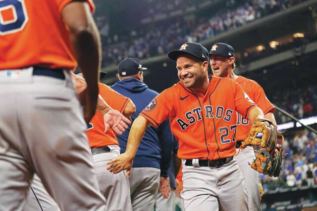 Astros face Rangers in Game 6 of ALCS, one win away from third straight  trip to World Series - The San Diego Union-Tribune