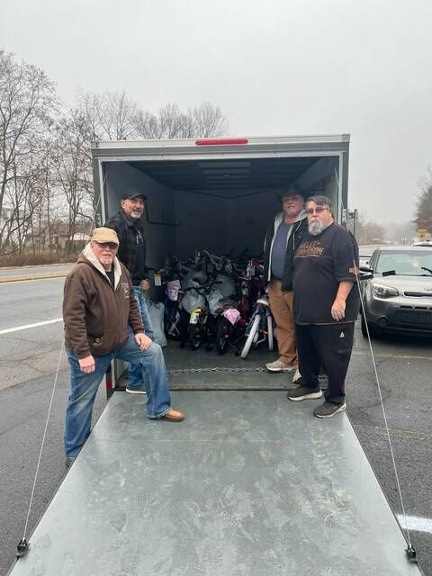 Wyoming Valley Motorcycle Club to distribute bicycles to local children