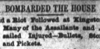
			
				                                Wilkes-Barre Record headline Feb. 7, 1896
 
			
		