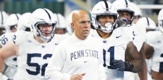 
			
				                                Penn State coach James Franklin is in the process of installing systems for 2024 with the help of three new coordinators.
                                 Carlos Osorio | AP file photo

			
		