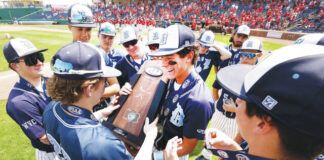 
			
				                                Dallas players look over the runner-up trophy after last year’s PIAA Class 4A state championship game at Penn State. The Mountaineers return several key players from last season.
                                 Fred Adams file photo | For Times Leader

			
		